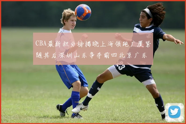 CBA最新积分榜揭晓上海领跑广厦紧随其后深圳山东争夺前四北京广东稳居前列